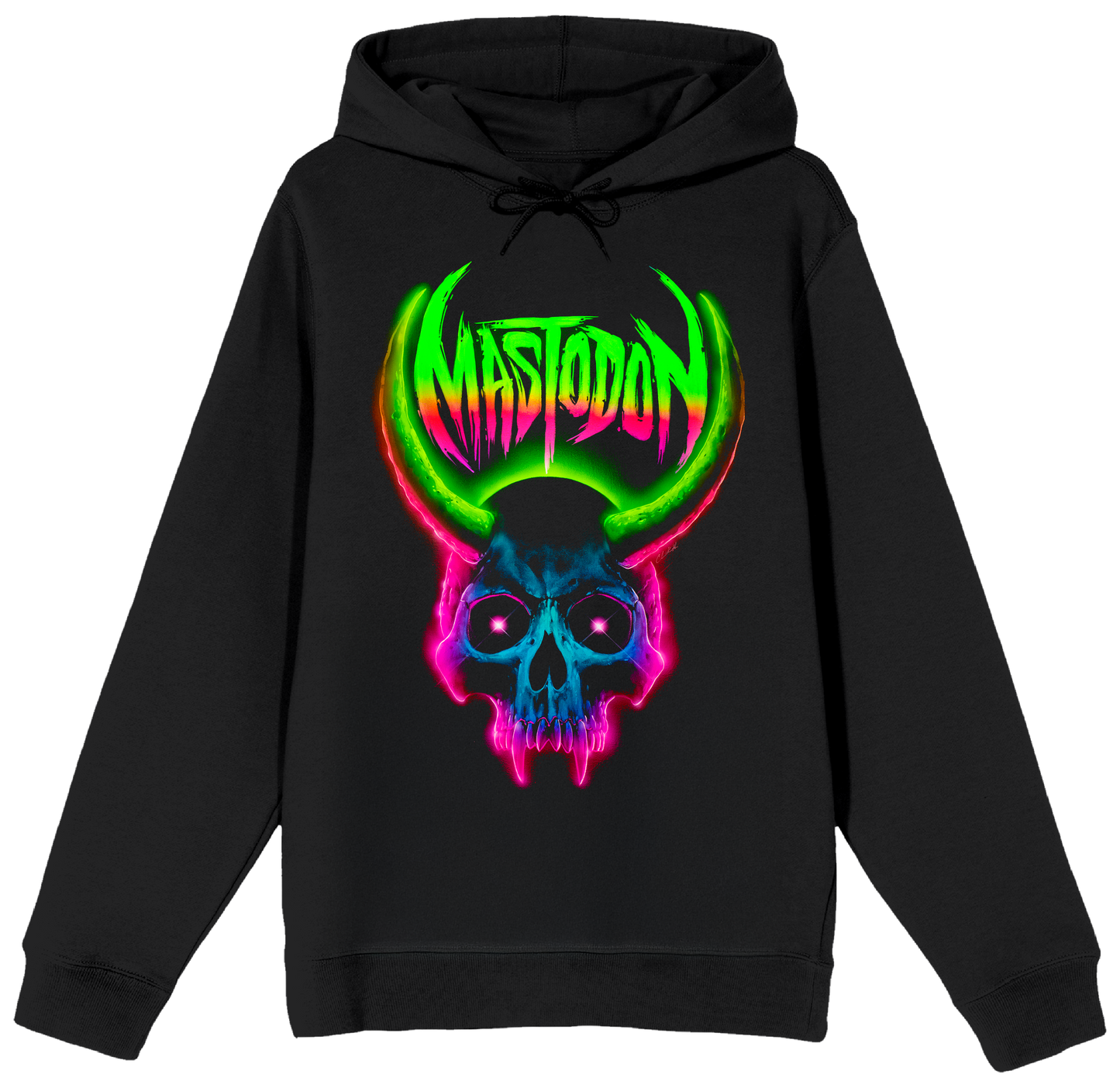 Neon Skull Hoodie x Chad James Keith