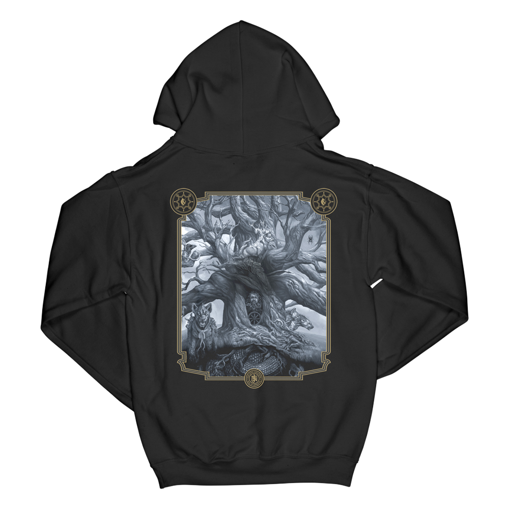 Hushed And Grim Zip Hoodie