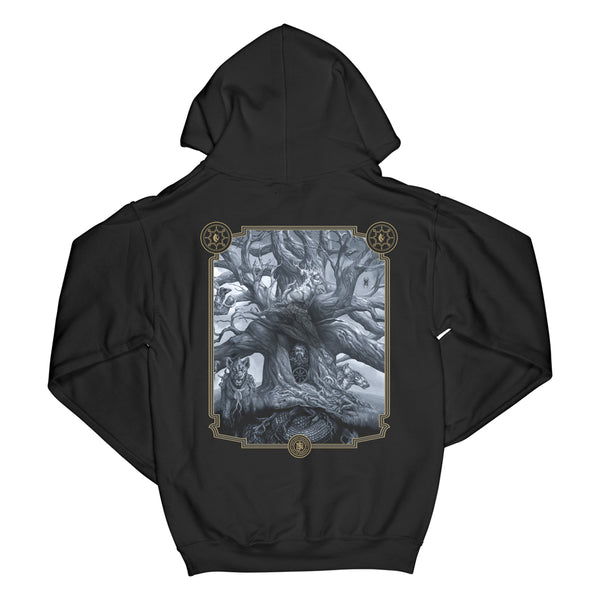 Hushed And Grim Zip Hoodie