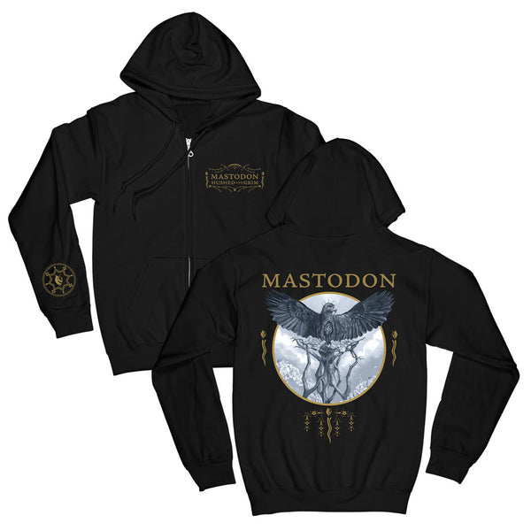 Hushed And Grim Eagle Zip Hoodie