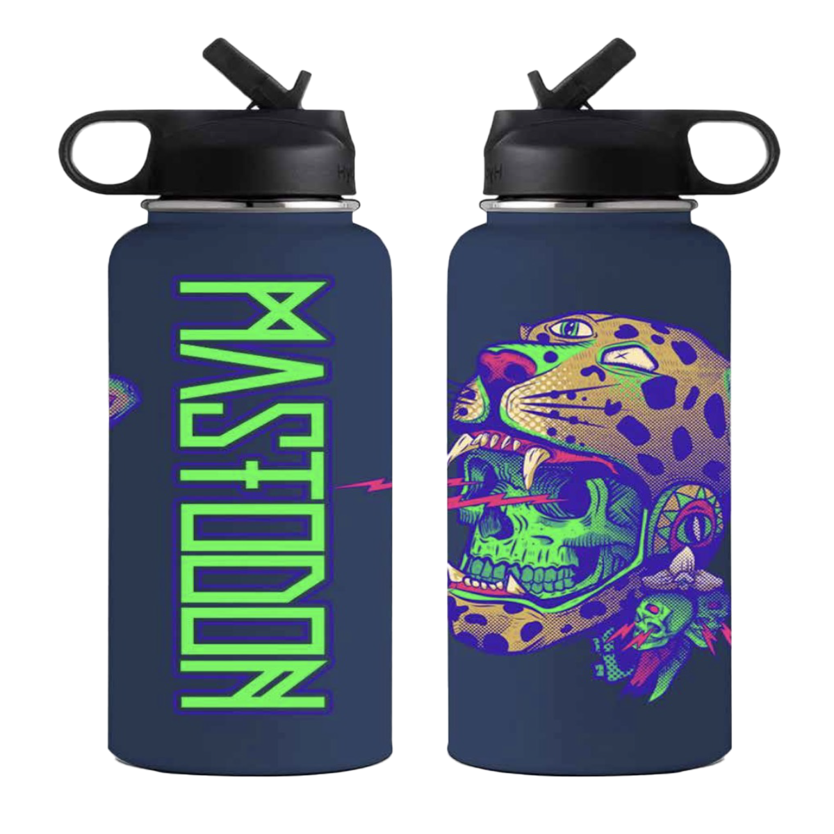 Jaguar God Water Bottle