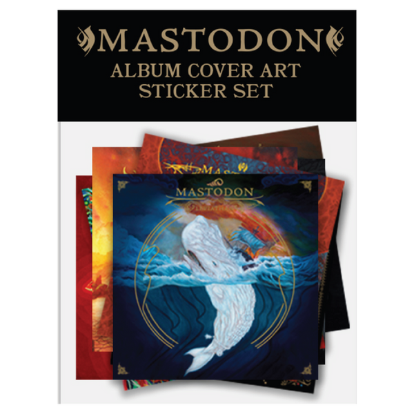 Mastodon Cover Art Sticker Set