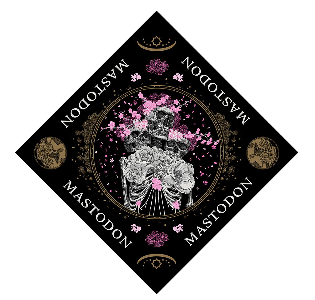 Skeleton Splendor Bandana