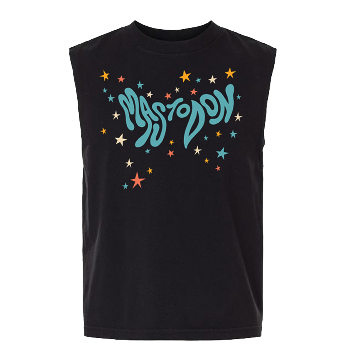 Clown Logo And Stars Muscle Tee