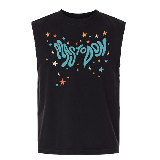 Clown Logo And Stars Muscle Tee
