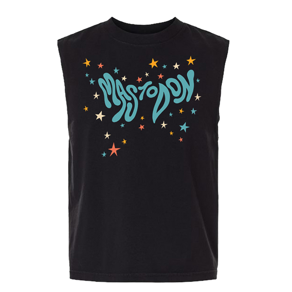 Clown Logo And Stars Muscle Tee