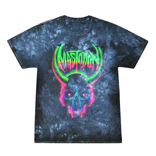 Neon Skull Crystal Wash Tee