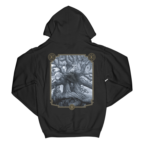Hushed And Grim Zip Hoodie