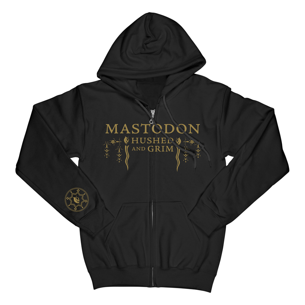 Hushed And Grim Zip Hoodie