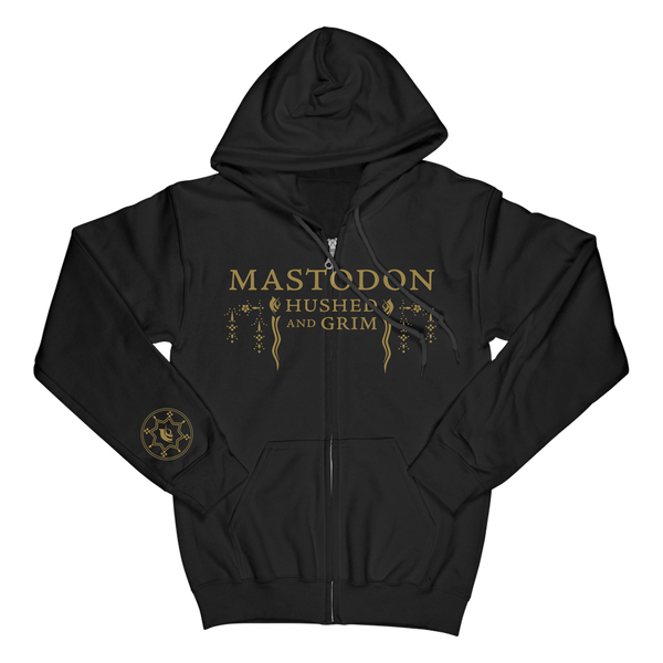 Hushed And Grim Zip Hoodie