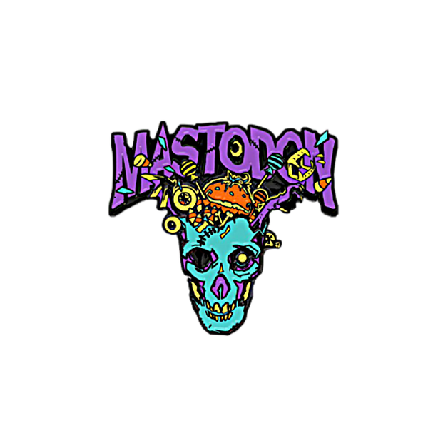 Candy Skull Pin