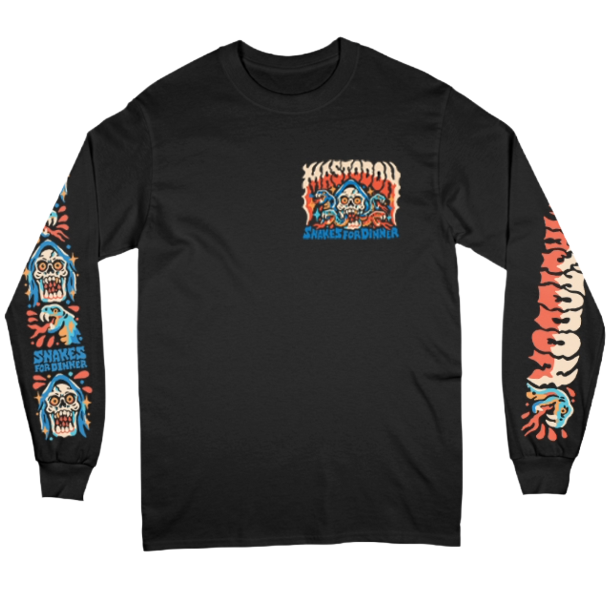 Snakes For Dinner Long Sleeve T-Shirt